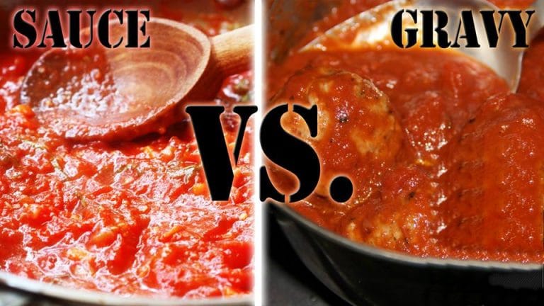Sauce Vs Gravy