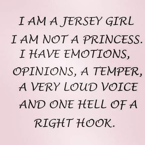 I am not a Jersey Girl Princess