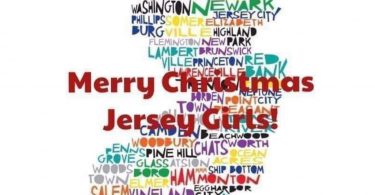 Merry Christmas Jersey Girls