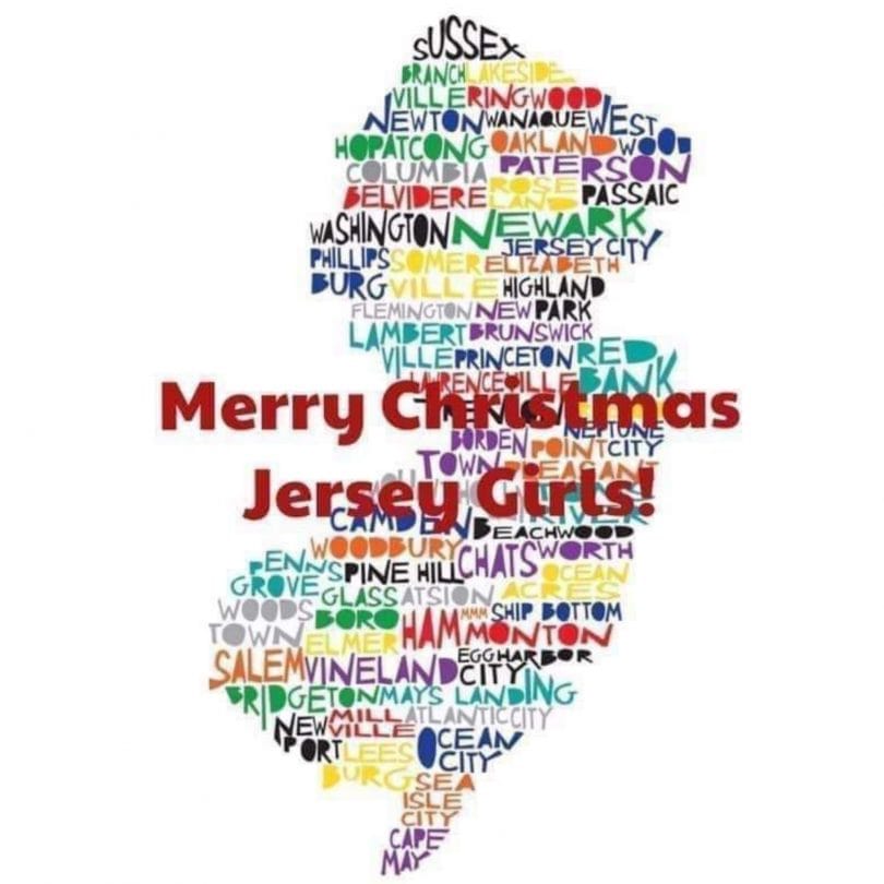 Merry Christmas Jersey Girls