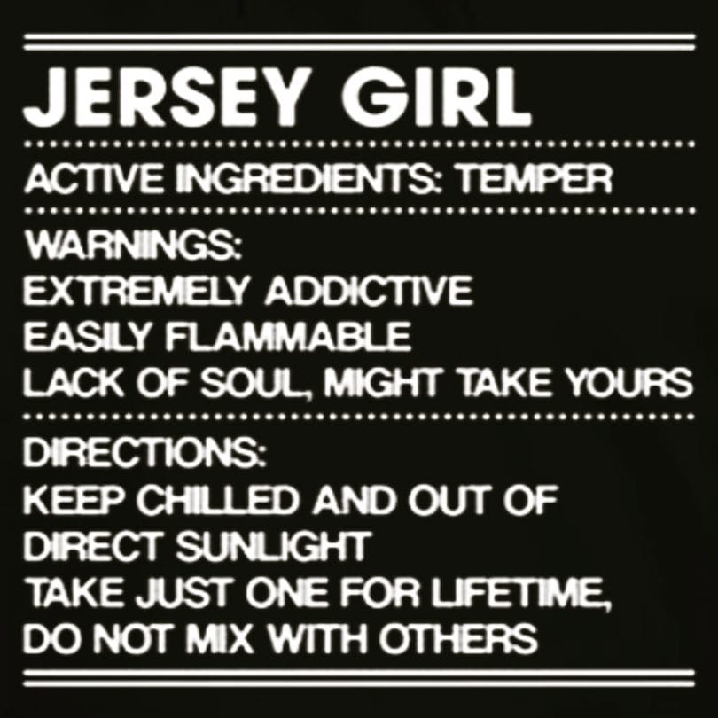 Jersey Girl Active Ingredients