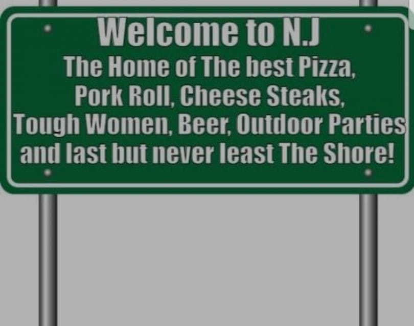 Welcome to New Jersey