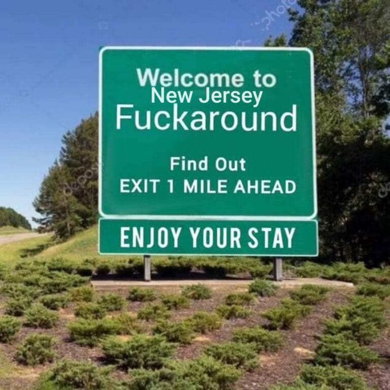 Welcome to New Jersey