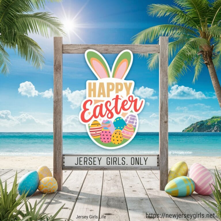 Happy Easter Jersey Girls