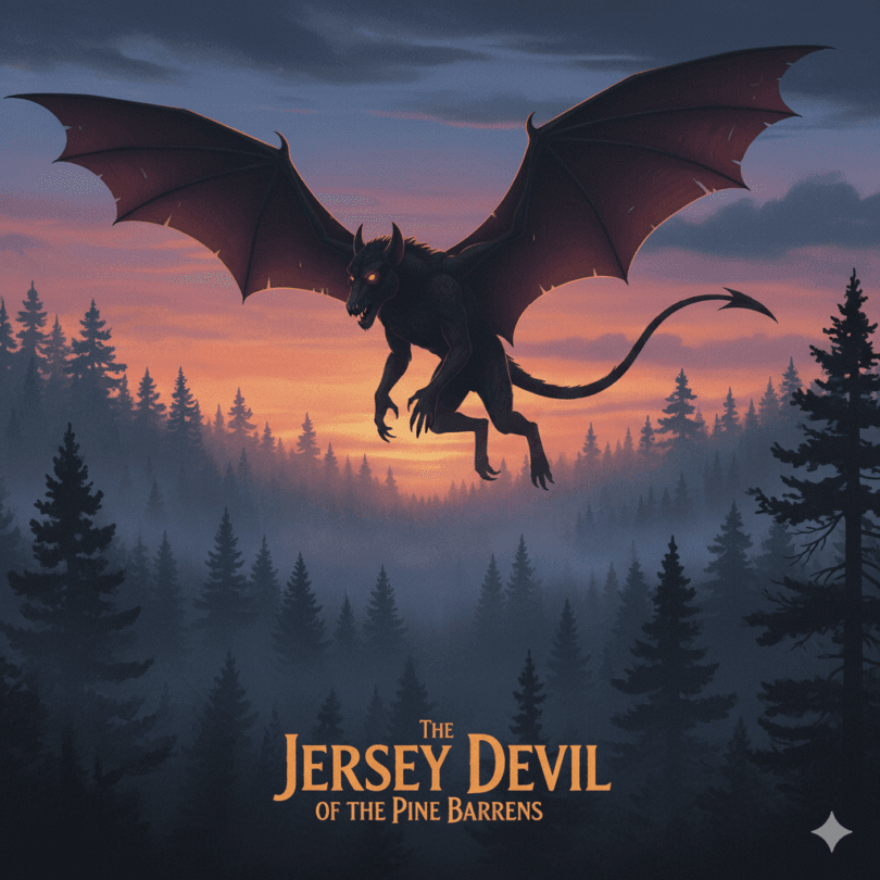 New Jersey Folklore: From The Jersey Devil To Ghost Trains, Cursed ...