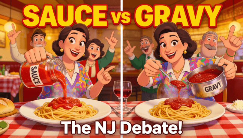 sauce vs gravy new jersey debate Italian American families