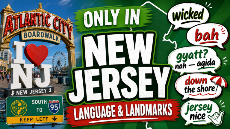language and landmarks of New Jersey featured image collage