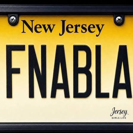 Funny New Jersey vanity plate reading FNABLA, a quirky Jersey vanity plate